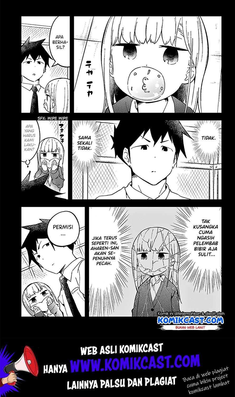 Aharen-san wa Hakarenai Chapter 25