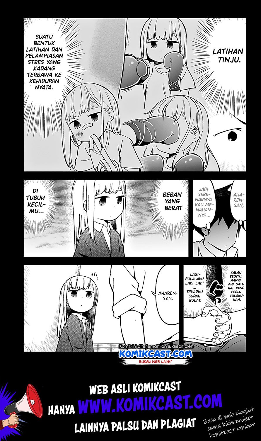 Aharen-san wa Hakarenai Chapter 25