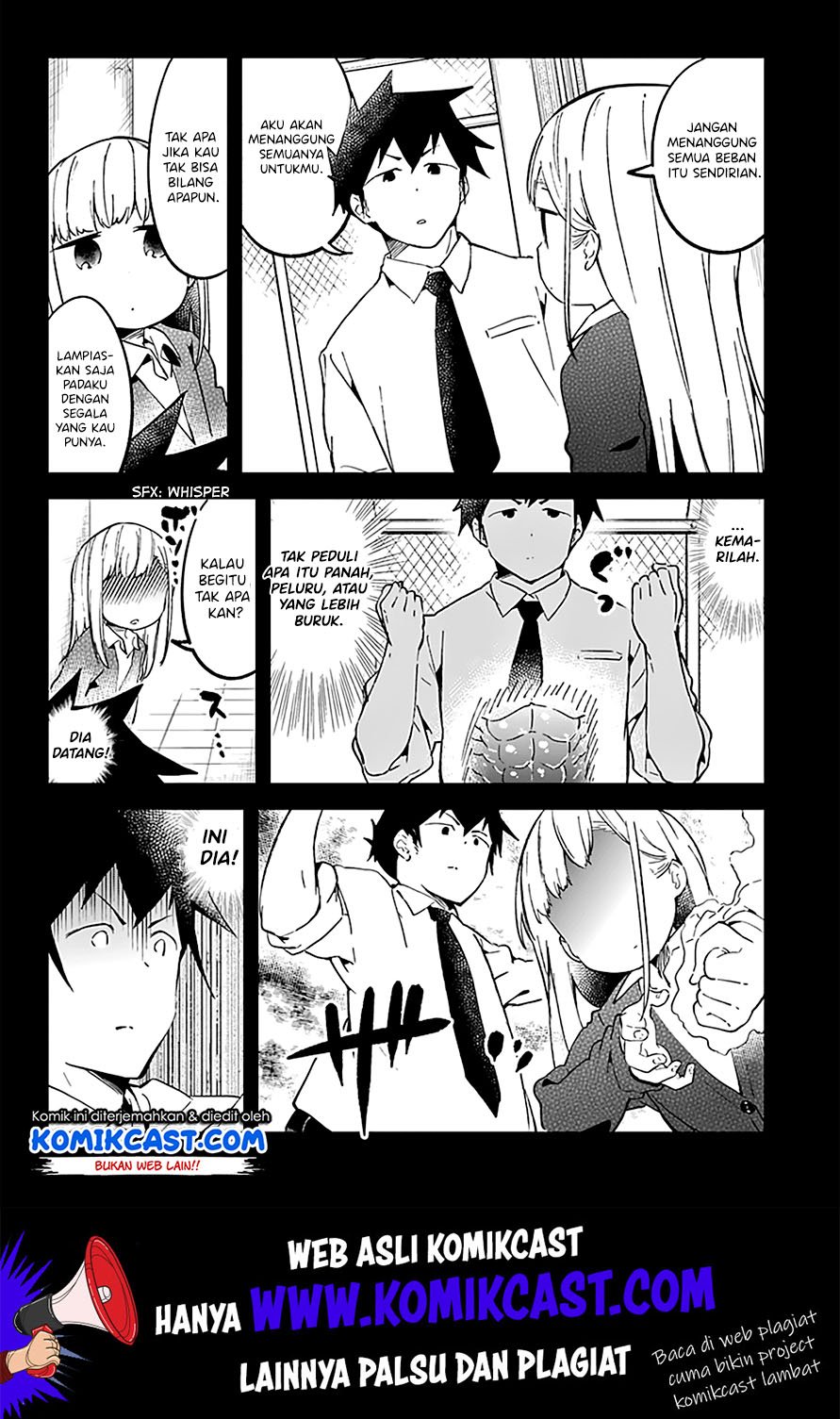 Aharen-san wa Hakarenai Chapter 25