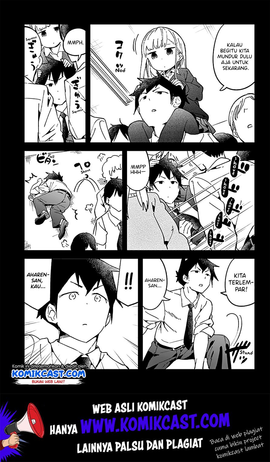 Aharen-san wa Hakarenai Chapter 26