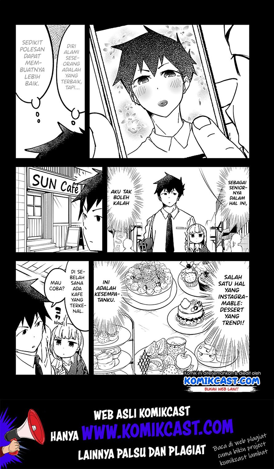 Aharen-san wa Hakarenai Chapter 27