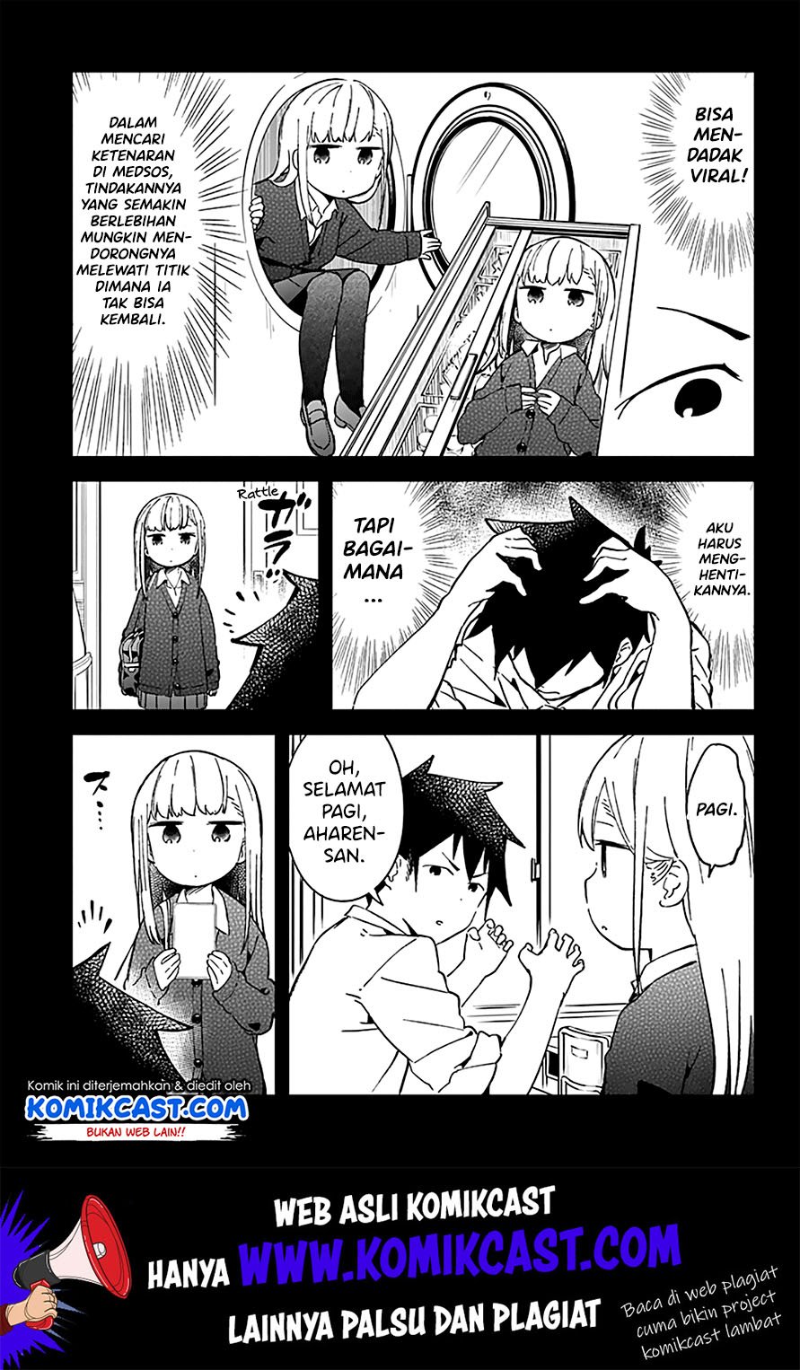 Aharen-san wa Hakarenai Chapter 27