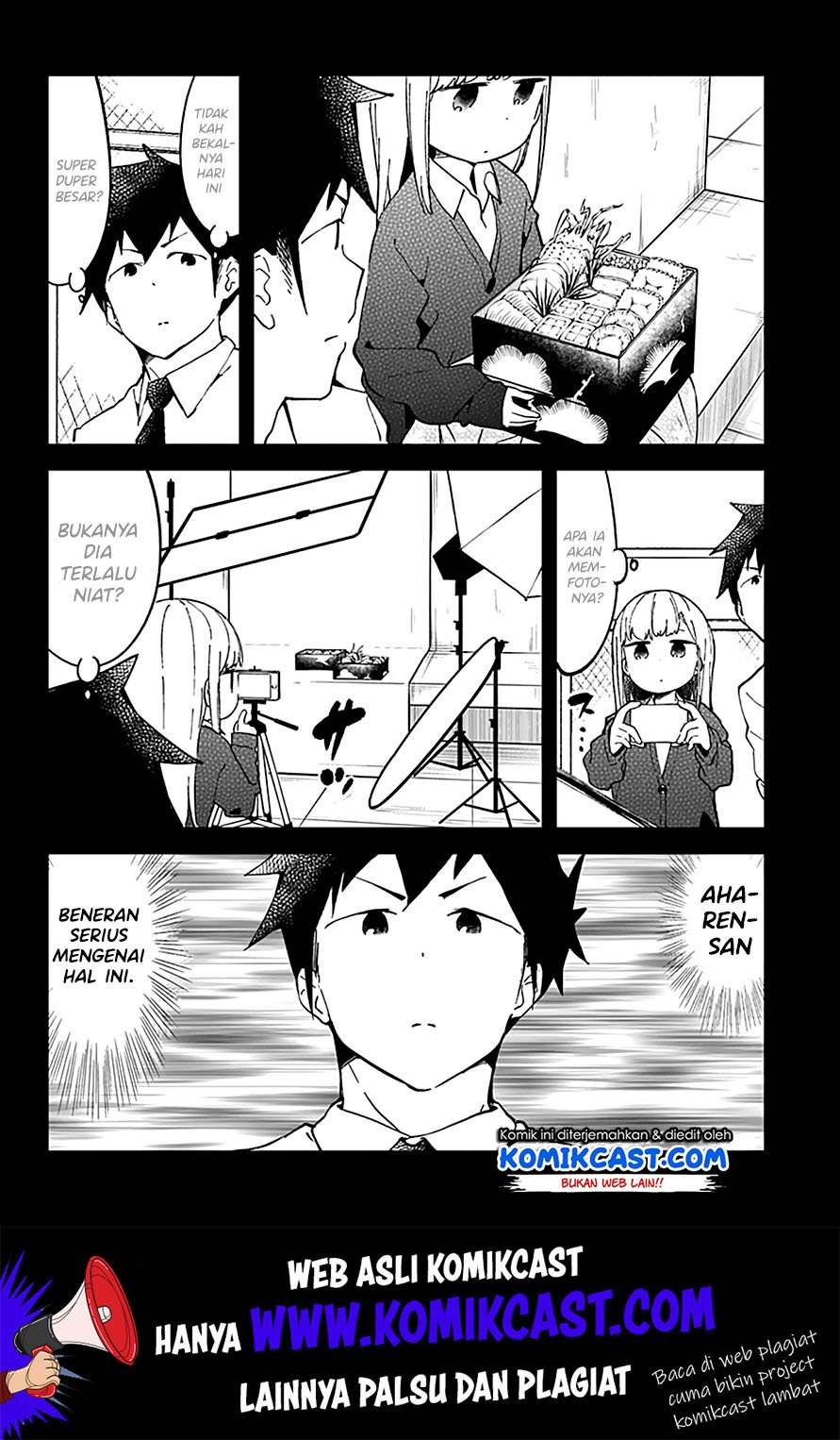 Aharen-san wa Hakarenai Chapter 27