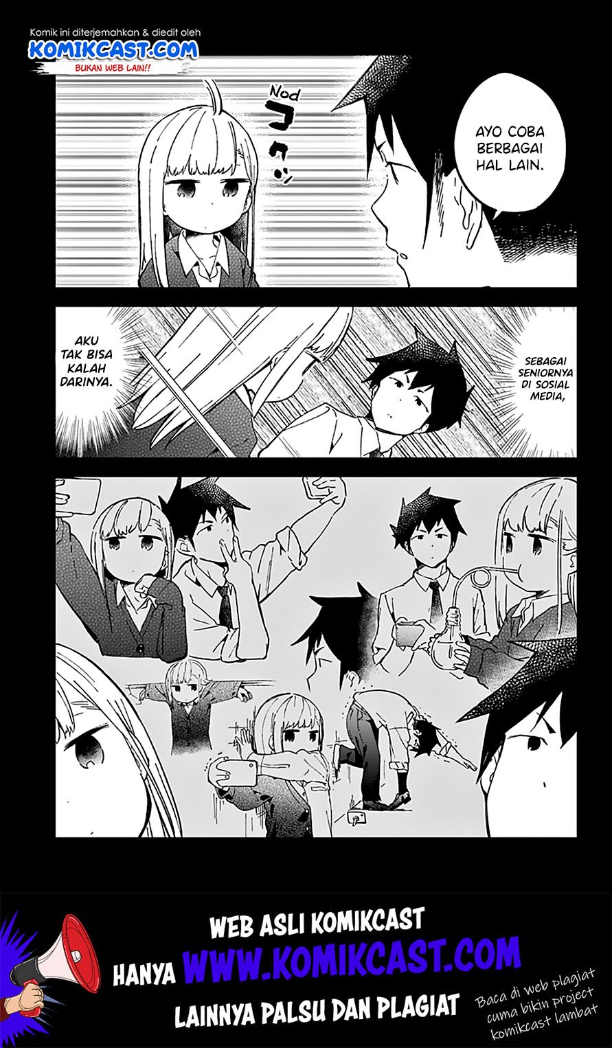 Aharen-san wa Hakarenai Chapter 27