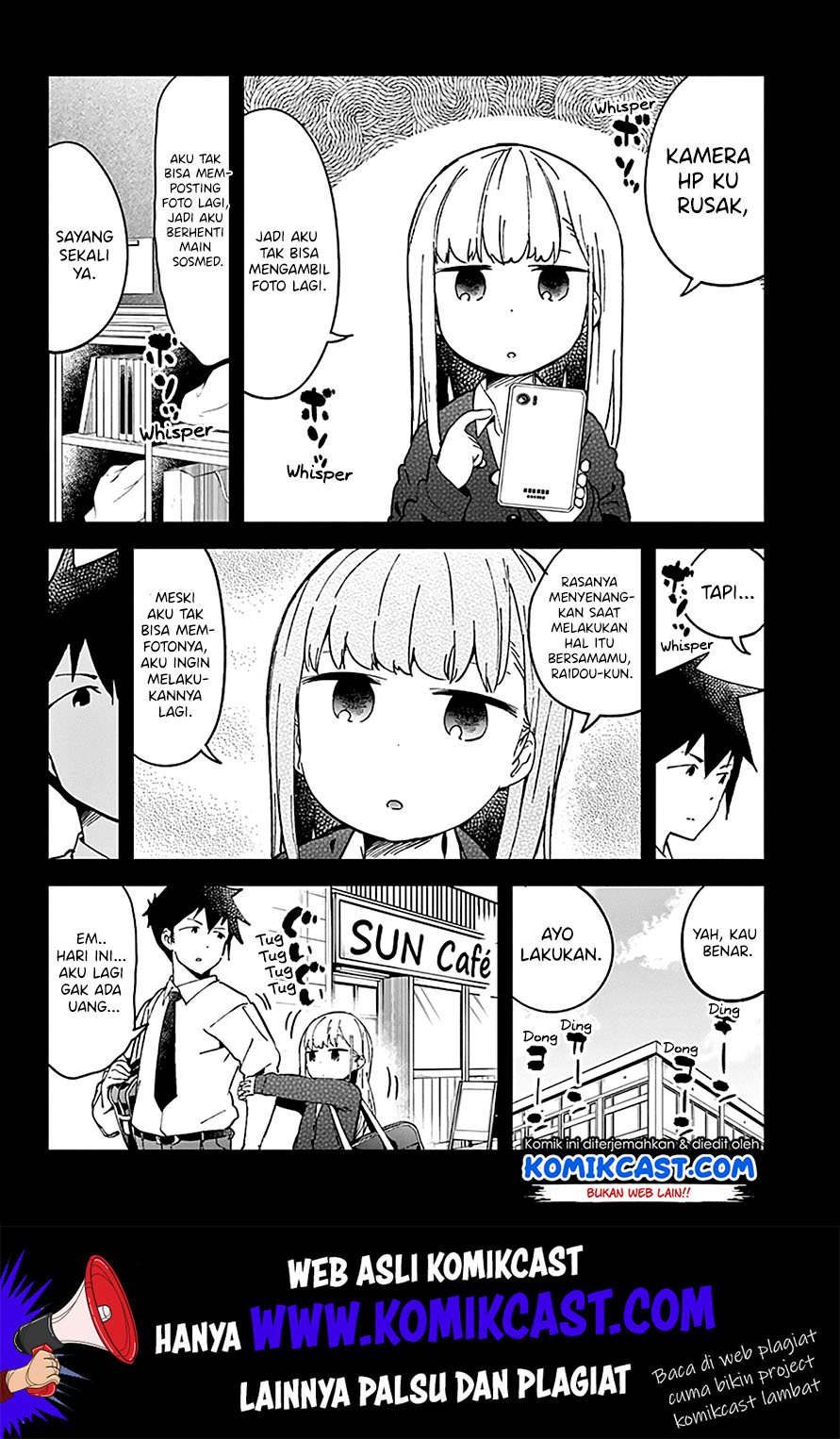 Aharen-san wa Hakarenai Chapter 27