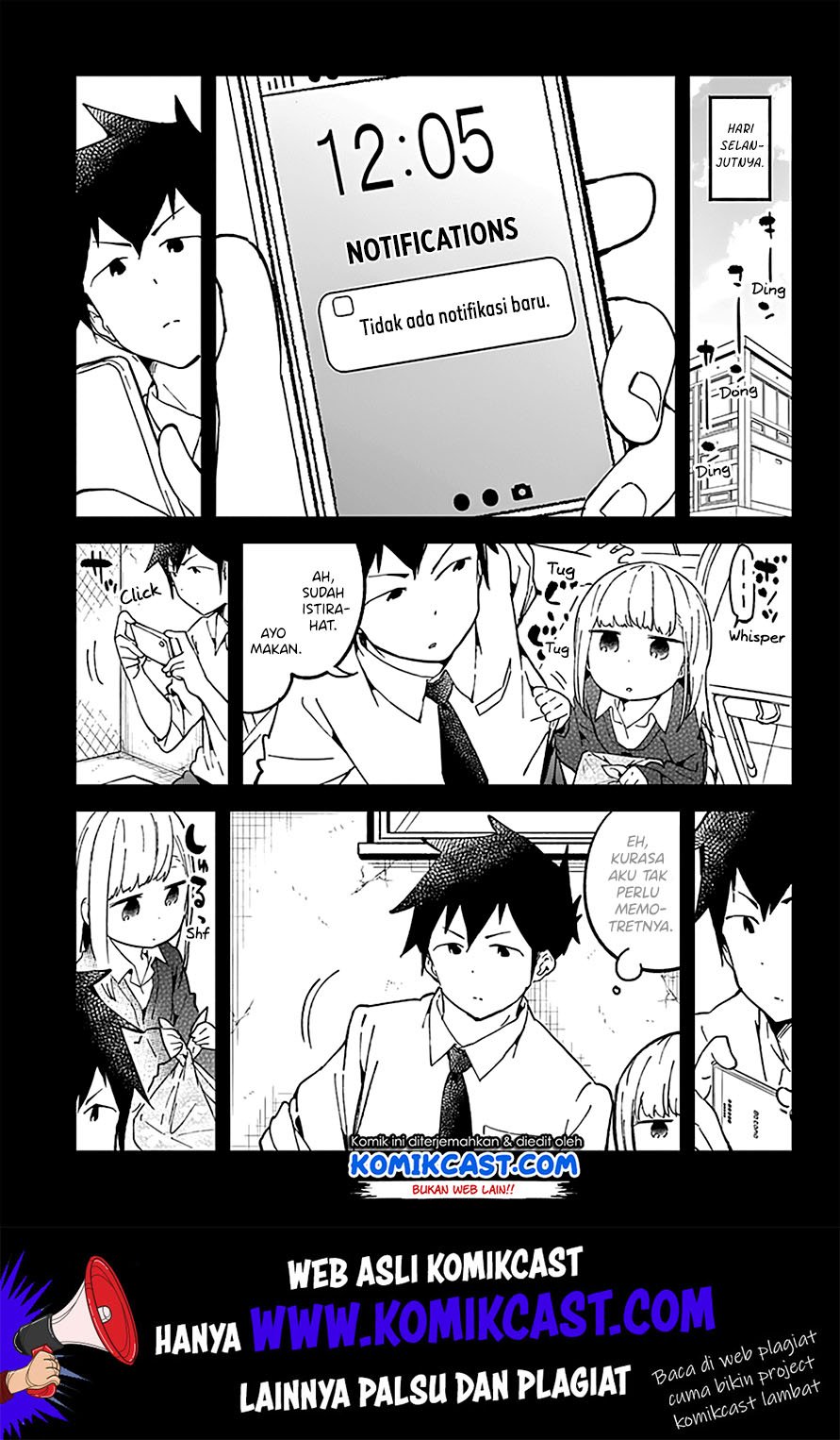 Aharen-san wa Hakarenai Chapter 27