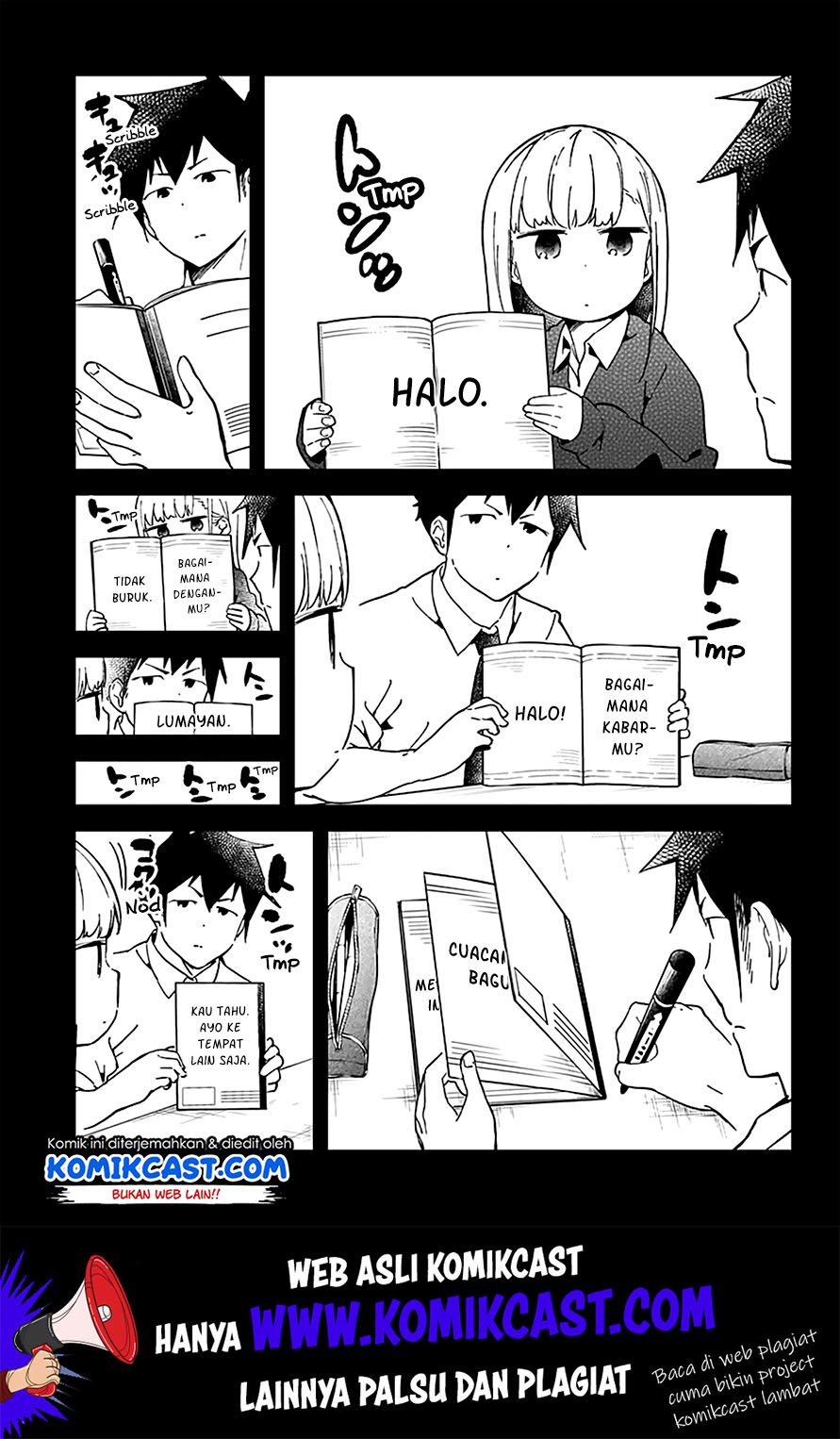 Aharen-san wa Hakarenai Chapter 28