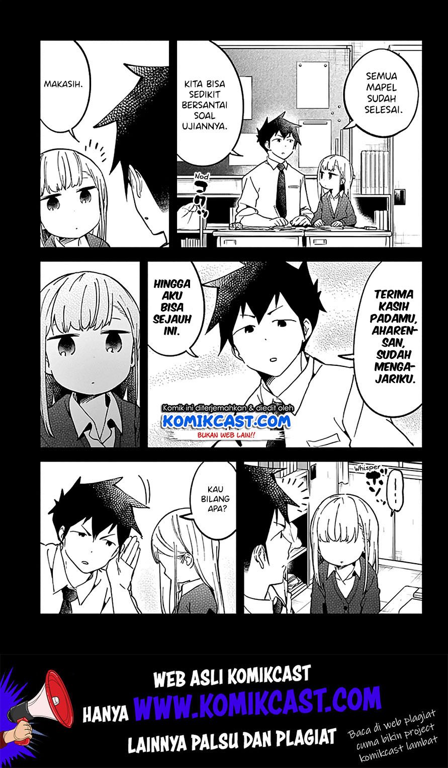 Aharen-san wa Hakarenai Chapter 28