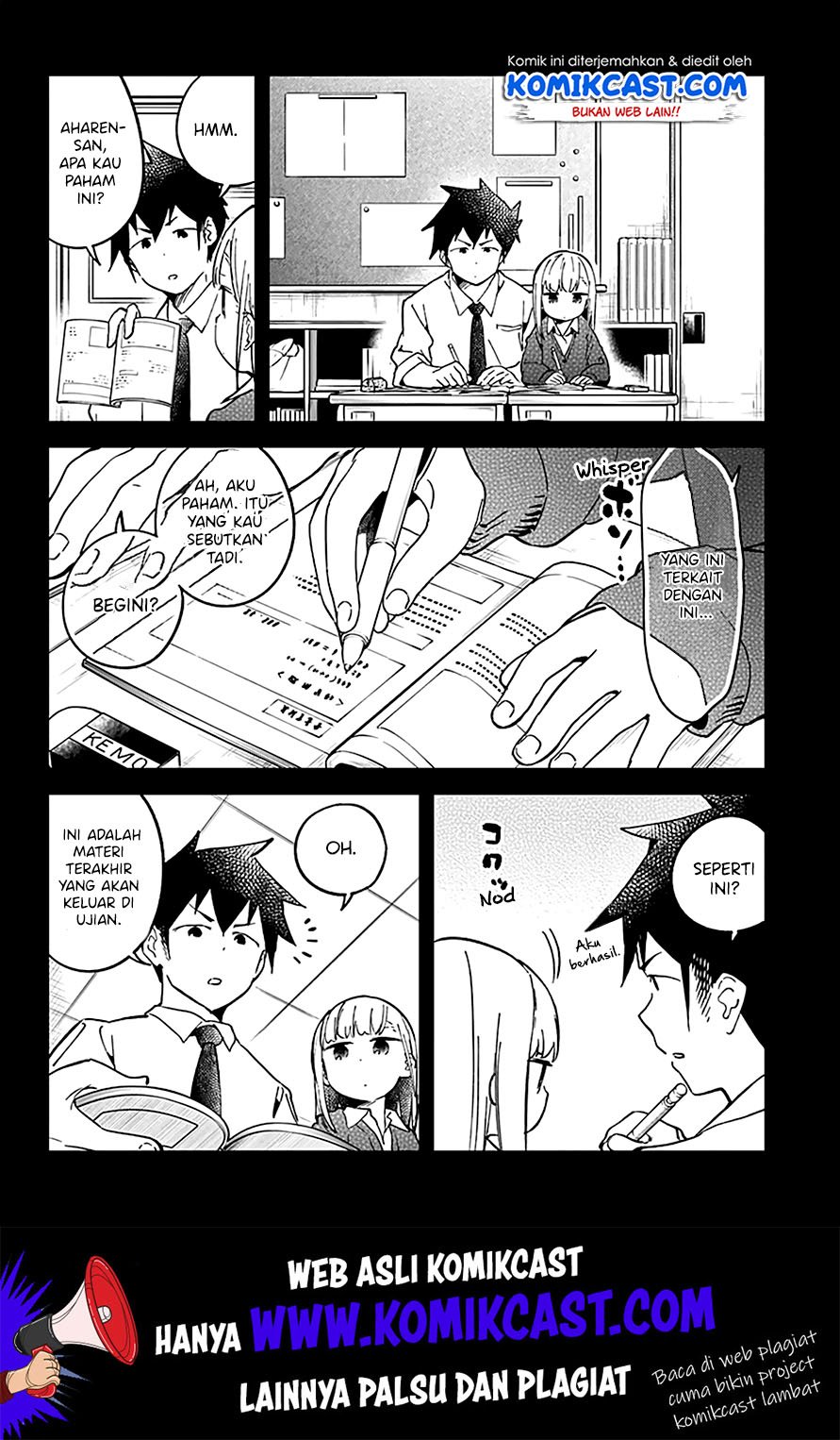 Aharen-san wa Hakarenai Chapter 28