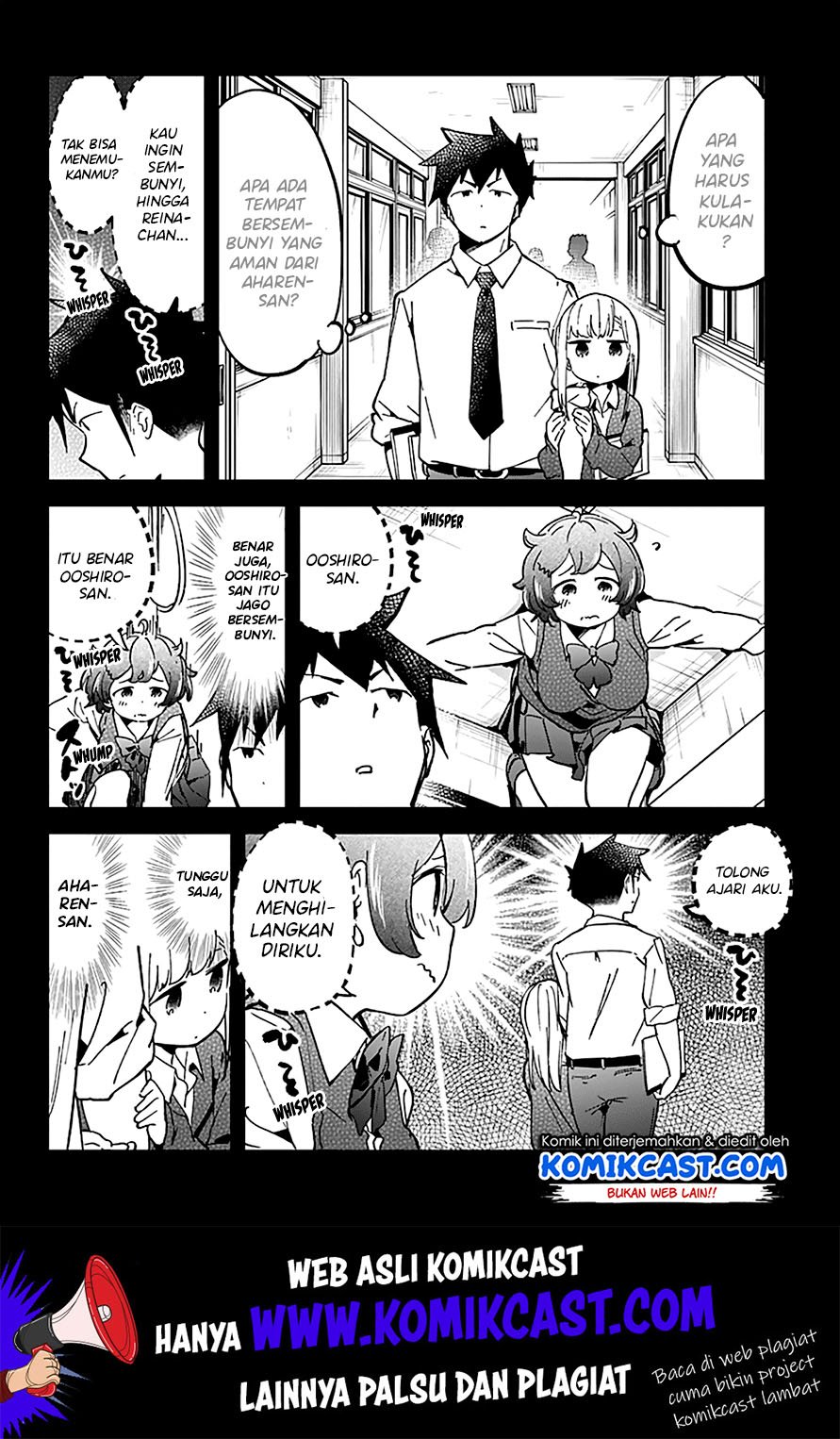 Aharen-san wa Hakarenai Chapter 30