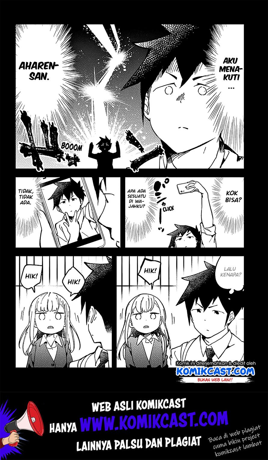 Aharen-san wa Hakarenai Chapter 30