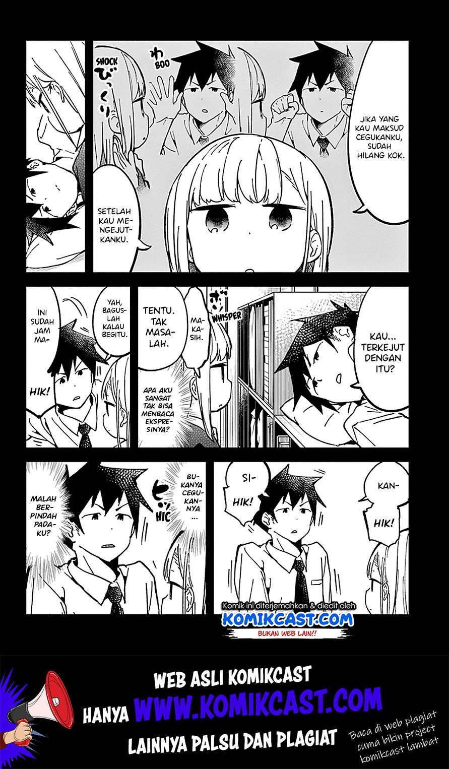 Aharen-san wa Hakarenai Chapter 30