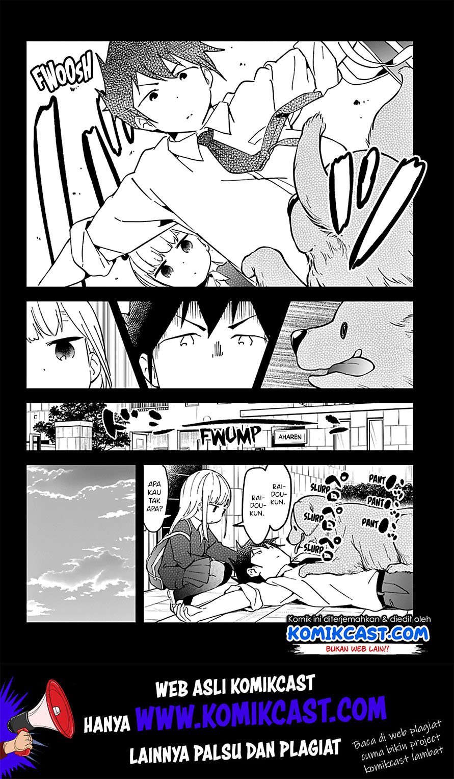 Aharen-san wa Hakarenai Chapter 33