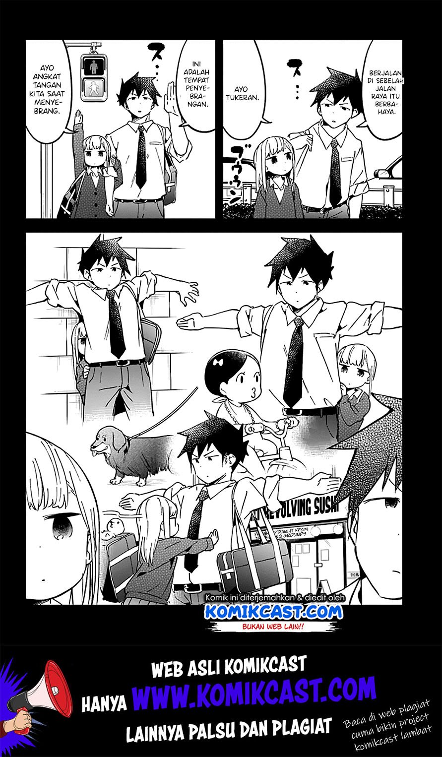 Aharen-san wa Hakarenai Chapter 33