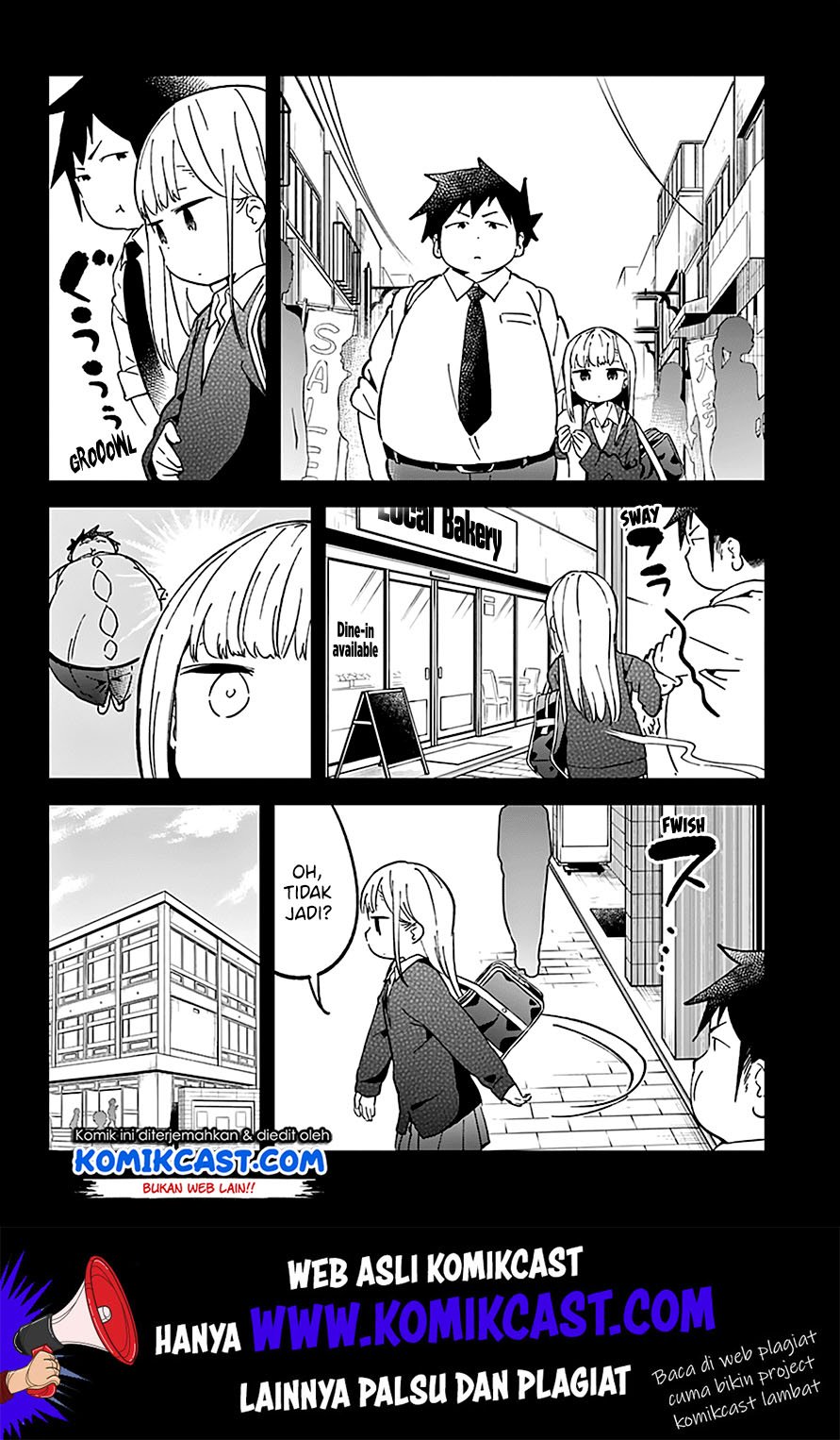 Aharen-san wa Hakarenai Chapter 34