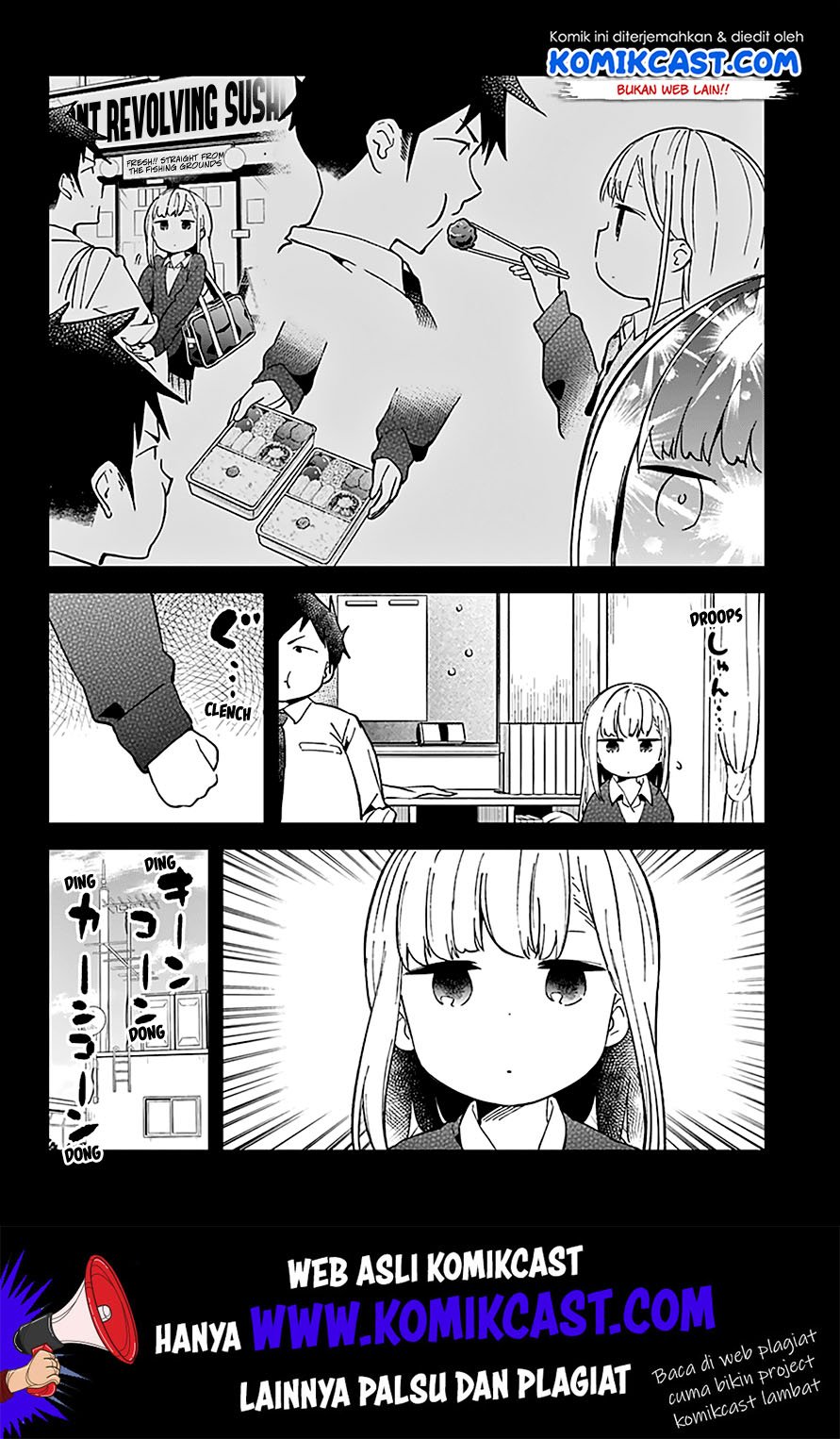 Aharen-san wa Hakarenai Chapter 34