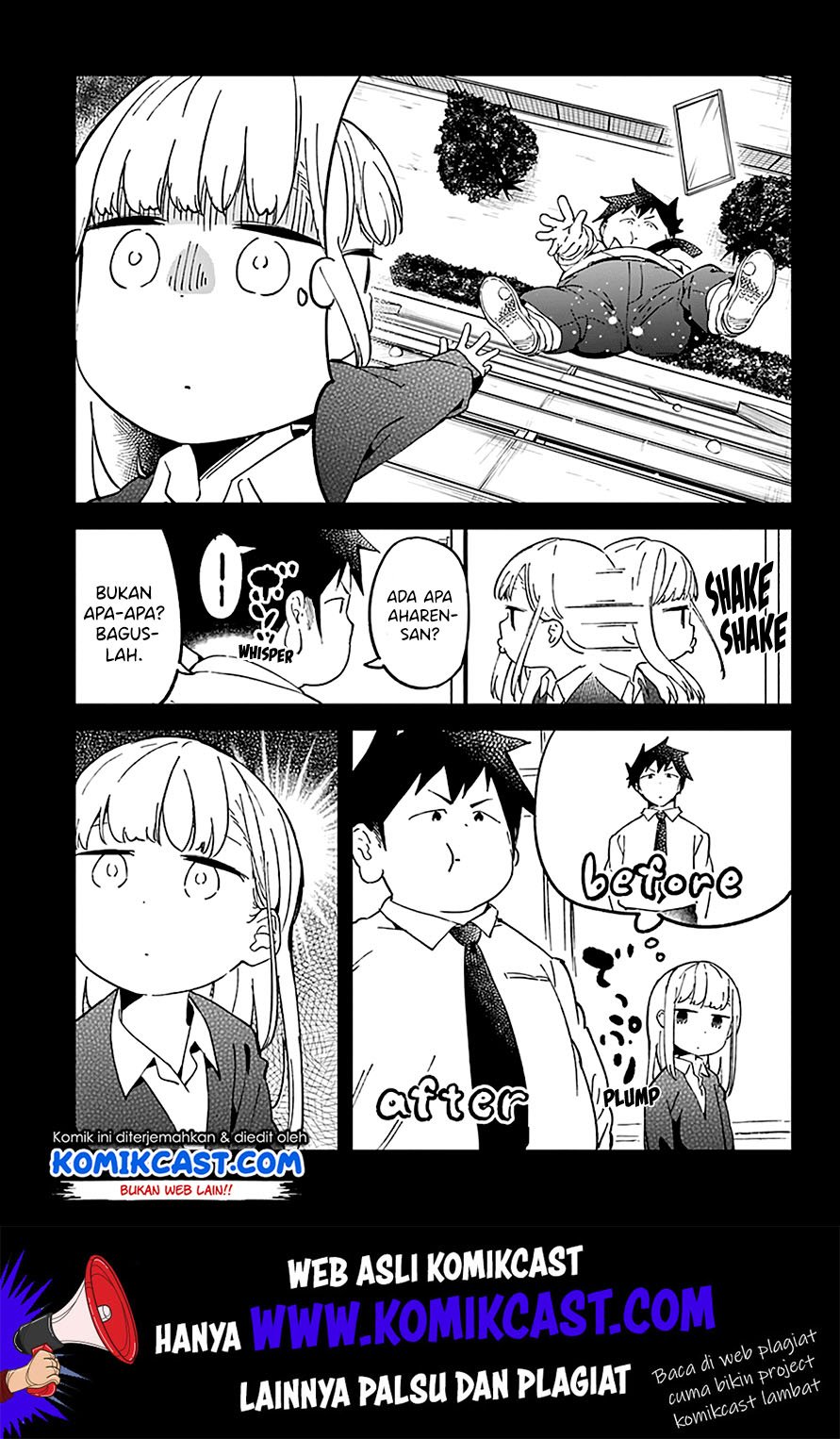 Aharen-san wa Hakarenai Chapter 34