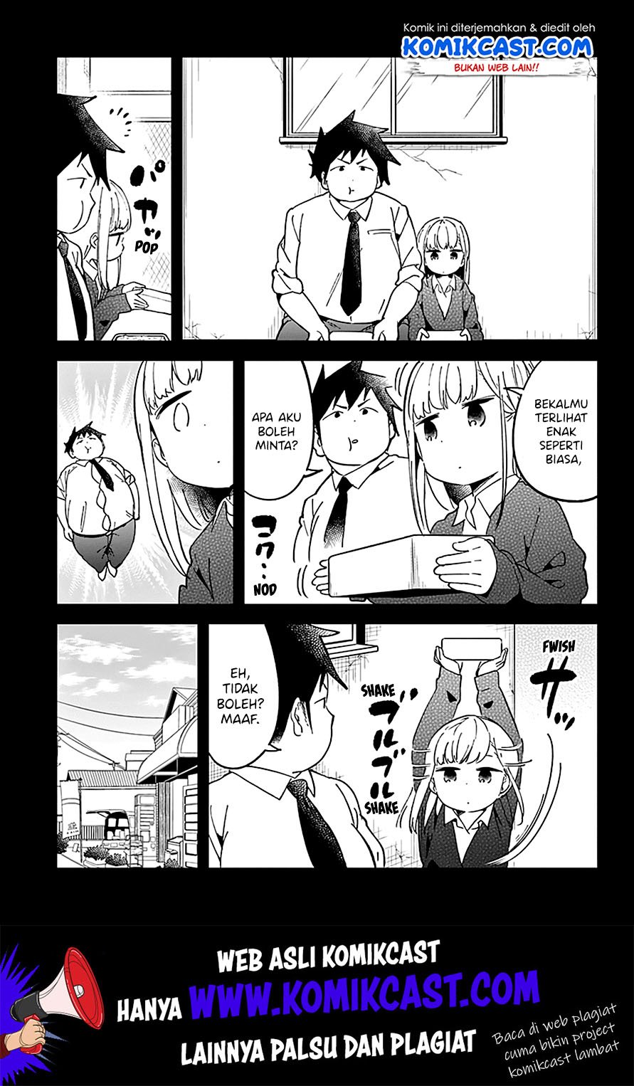 Aharen-san wa Hakarenai Chapter 34