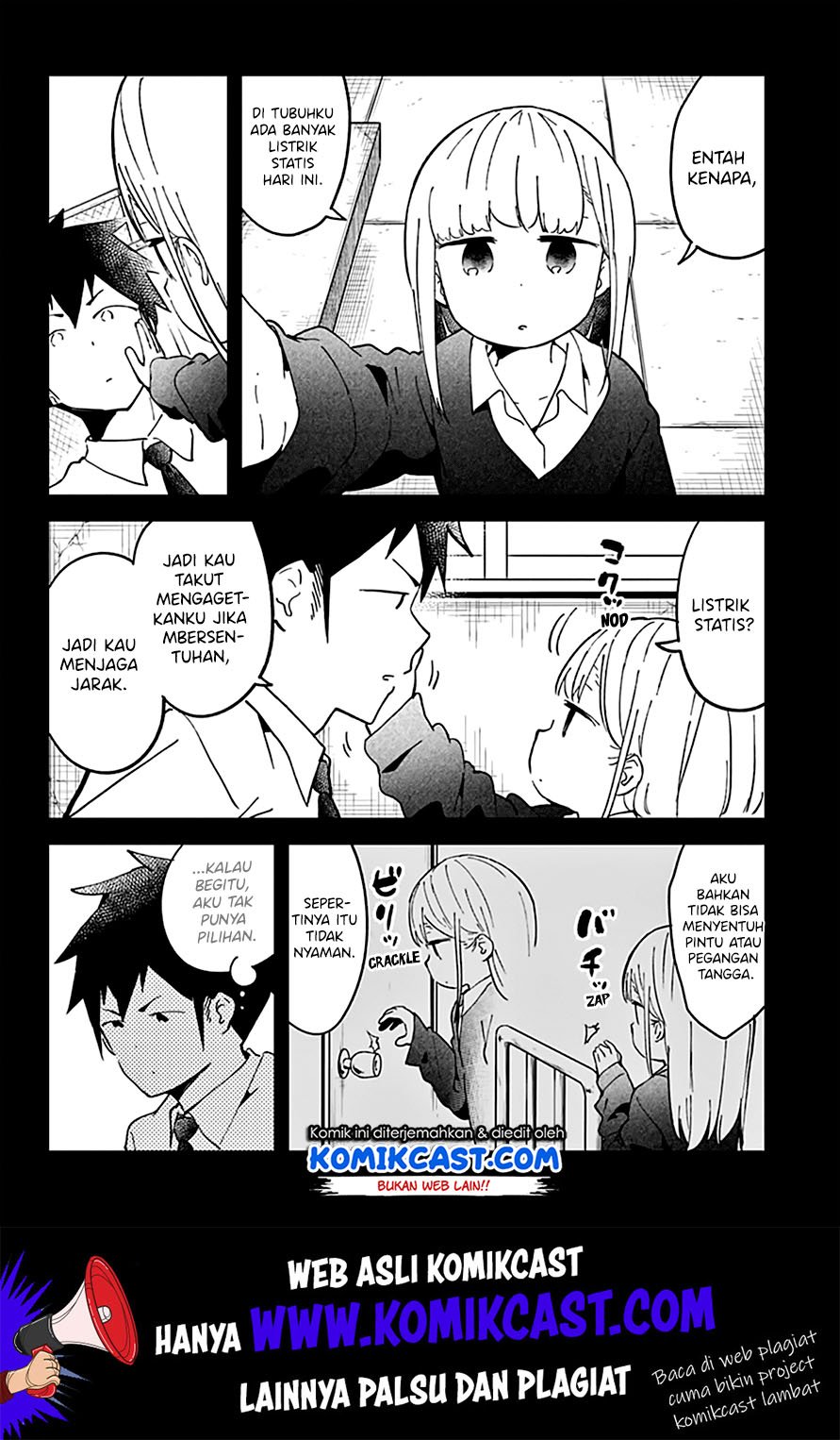 Aharen-san wa Hakarenai Chapter 35