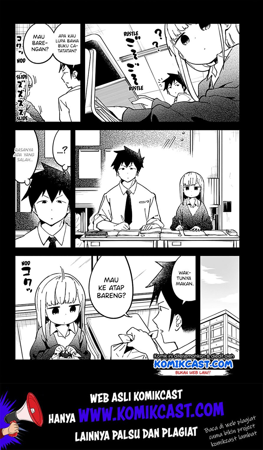 Aharen-san wa Hakarenai Chapter 35