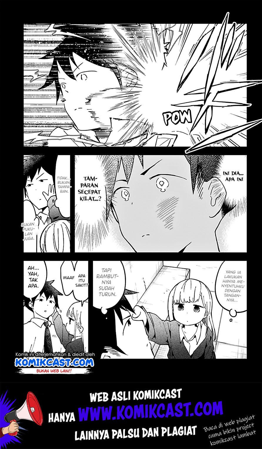 Aharen-san wa Hakarenai Chapter 35