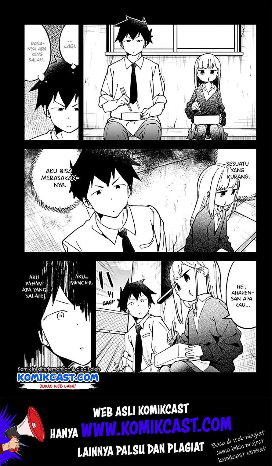 Aharen-san wa Hakarenai Chapter 35