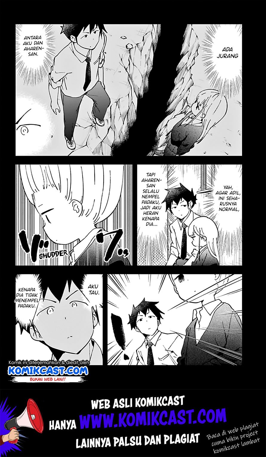 Aharen-san wa Hakarenai Chapter 35