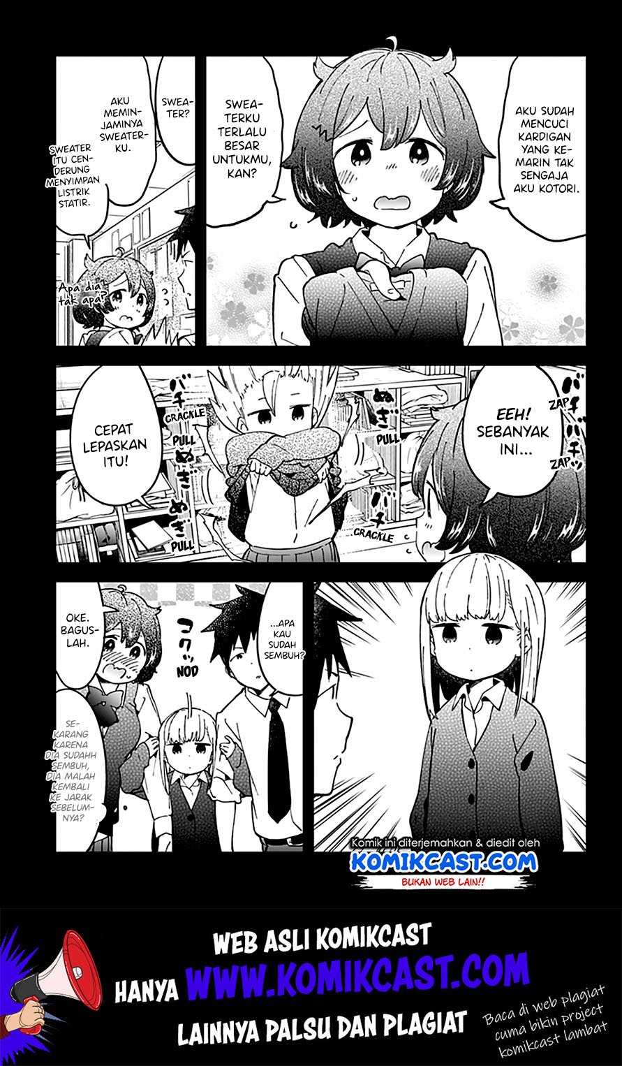 Aharen-san wa Hakarenai Chapter 35