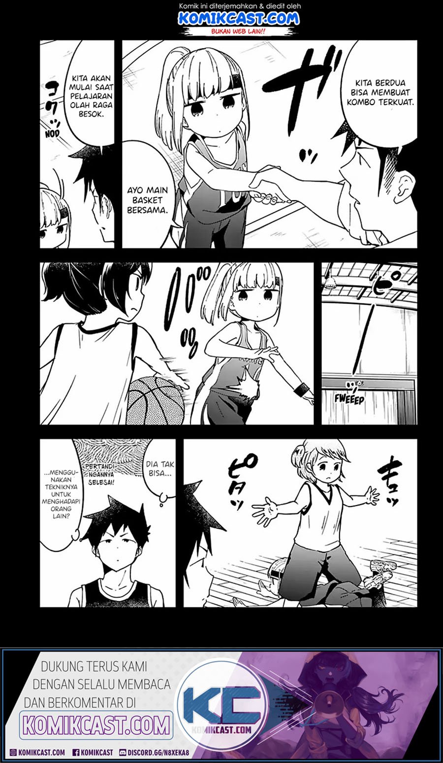 Aharen-san wa Hakarenai Chapter 36