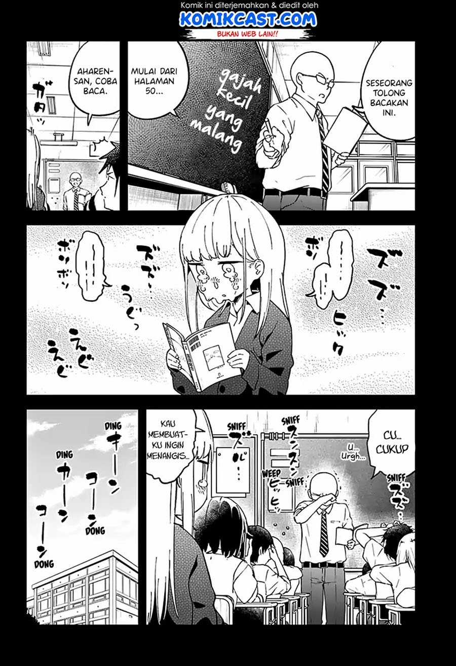 Aharen-san wa Hakarenai Chapter 37