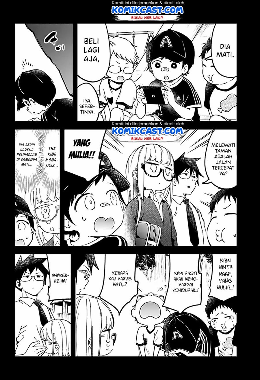 Aharen-san wa Hakarenai Chapter 37