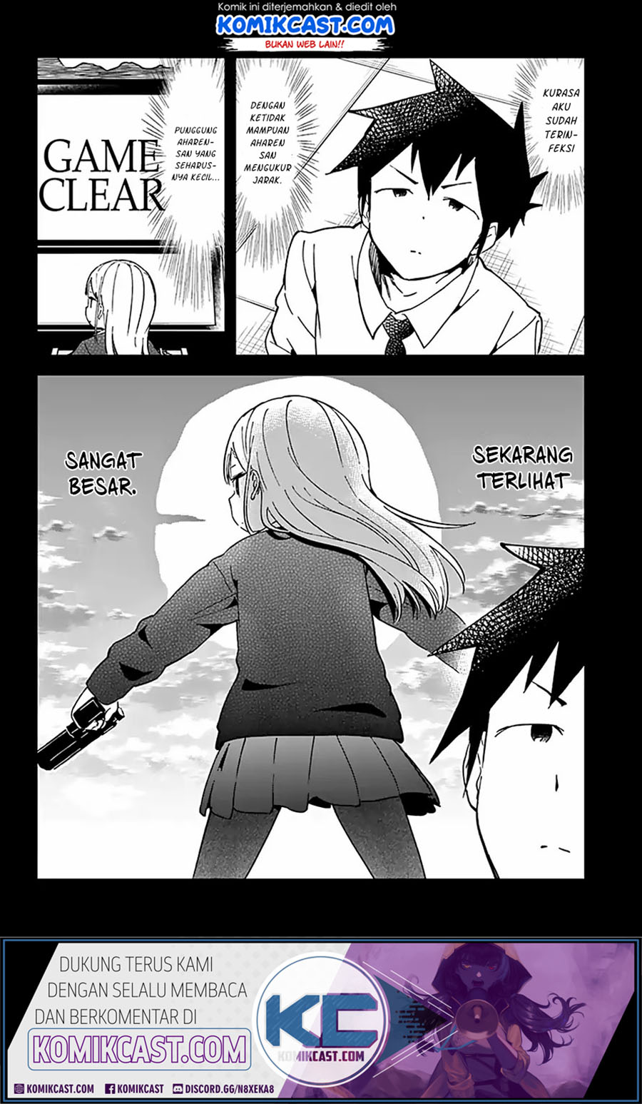 Aharen-san wa Hakarenai Chapter 38