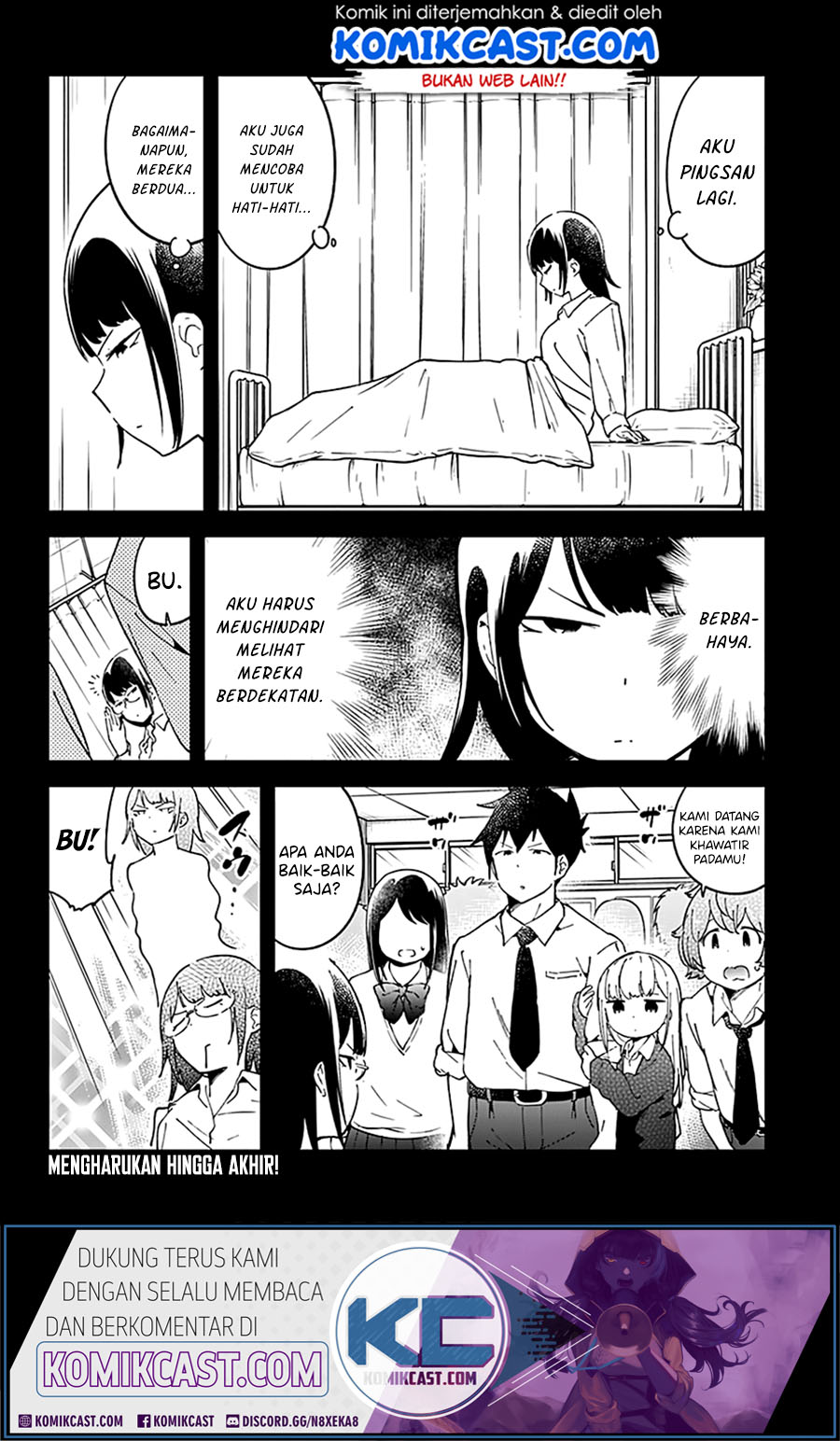 Aharen-san wa Hakarenai Chapter 40