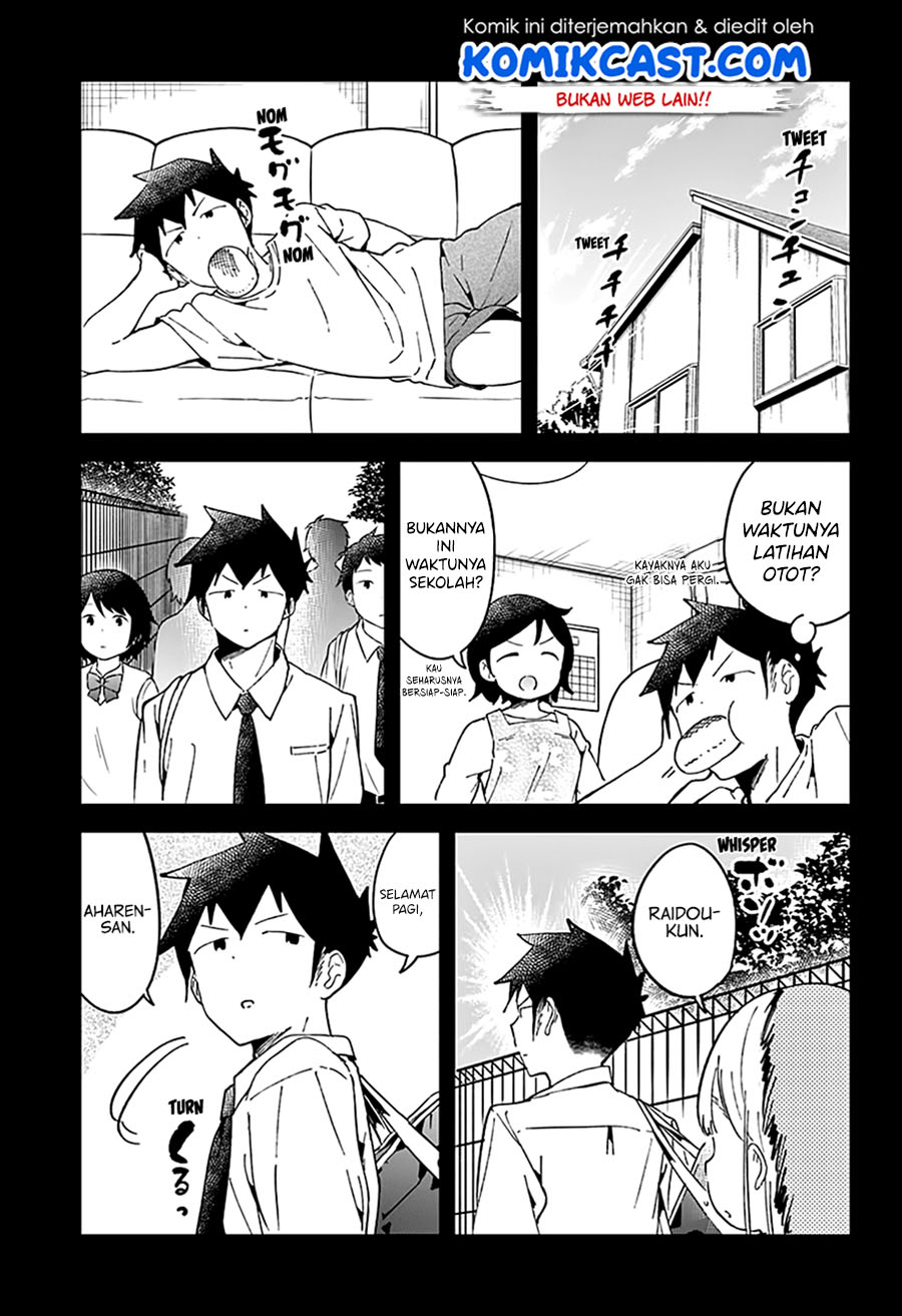 Aharen-san wa Hakarenai Chapter 49