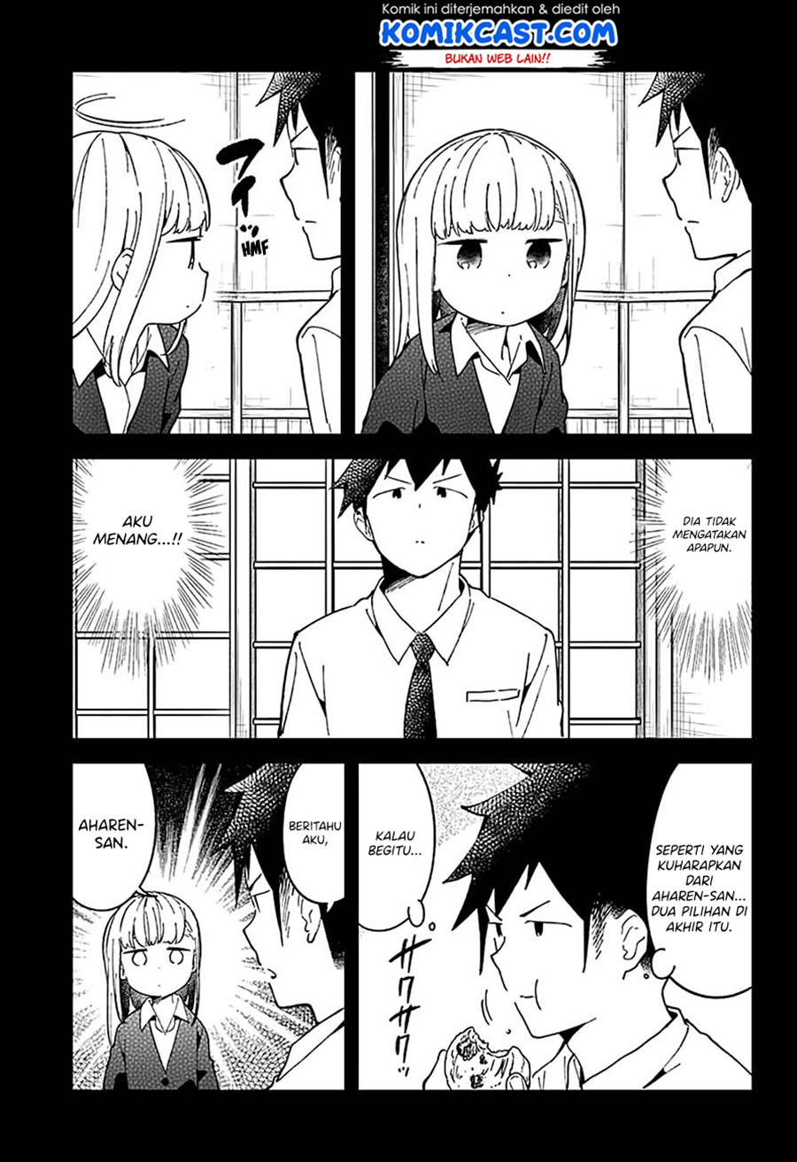 Aharen-san wa Hakarenai Chapter 50