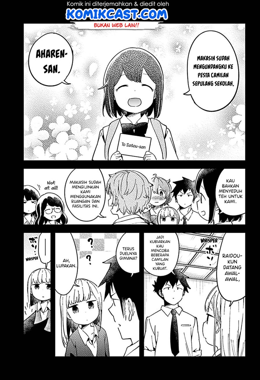 Aharen-san wa Hakarenai Chapter 50