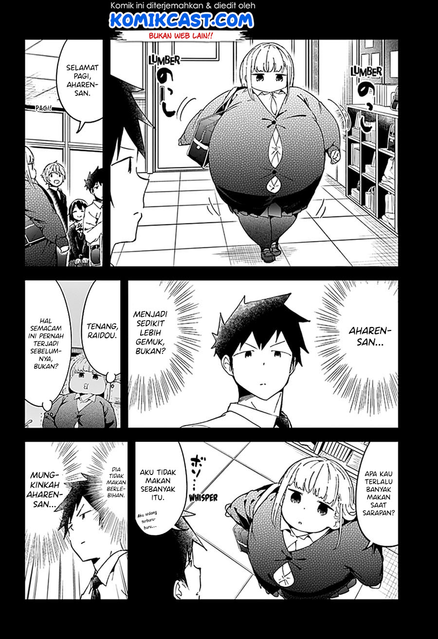 Aharen-san wa Hakarenai Chapter 55