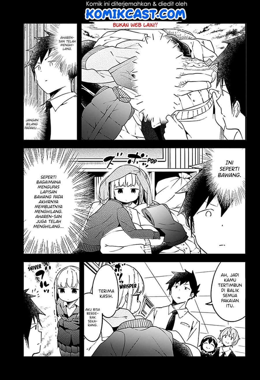 Aharen-san wa Hakarenai Chapter 55