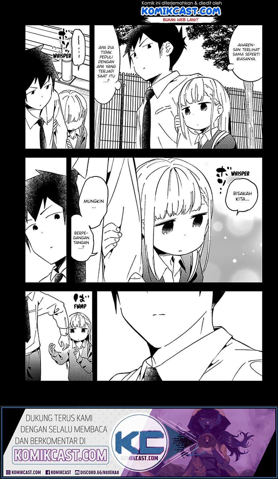 Aharen-san wa Hakarenai Chapter 55