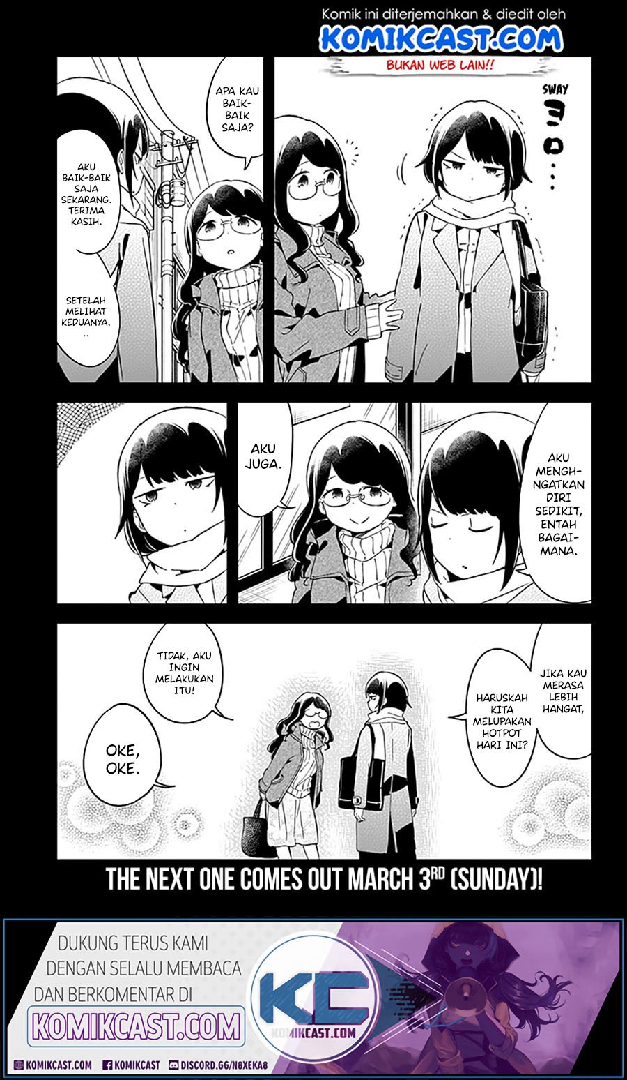 Aharen-san wa Hakarenai Chapter 58