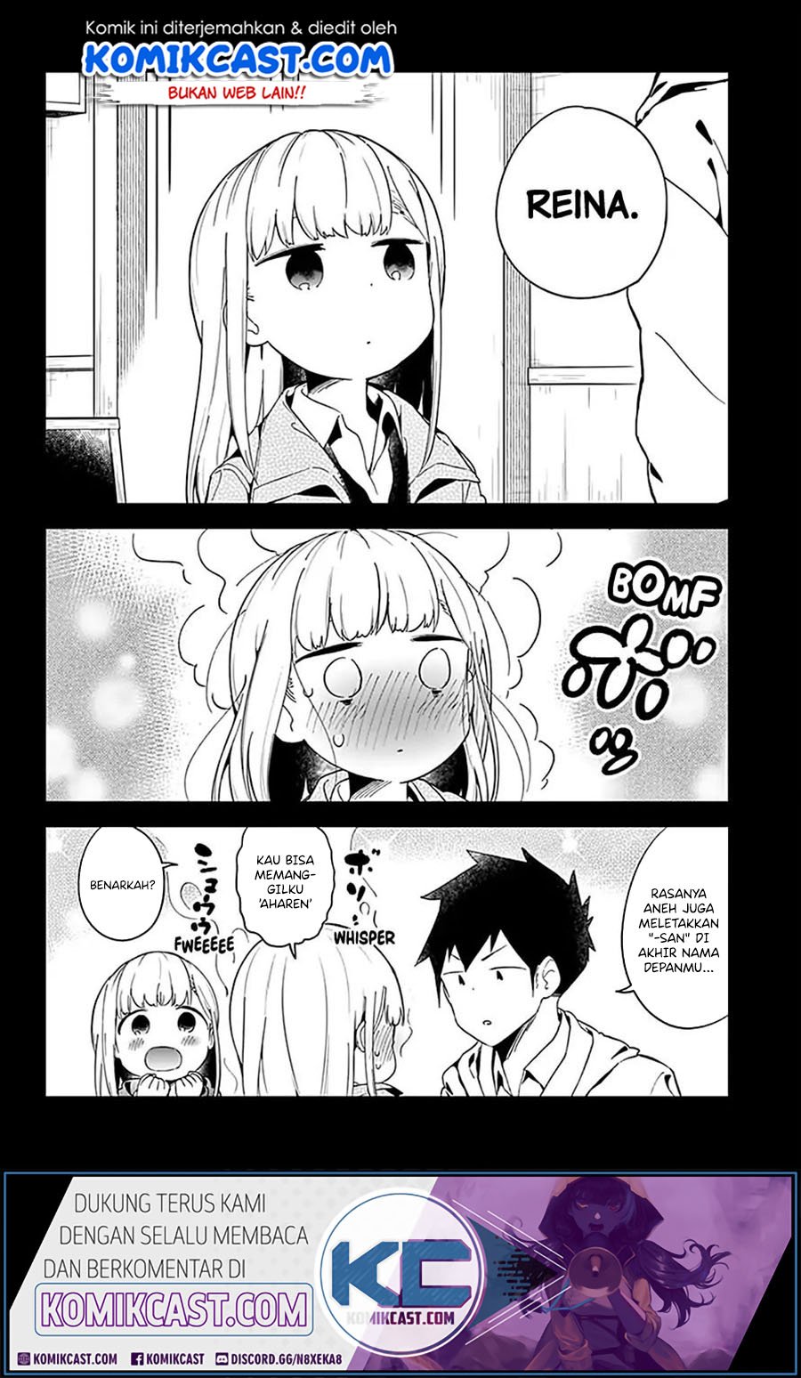 Aharen-san wa Hakarenai Chapter 62