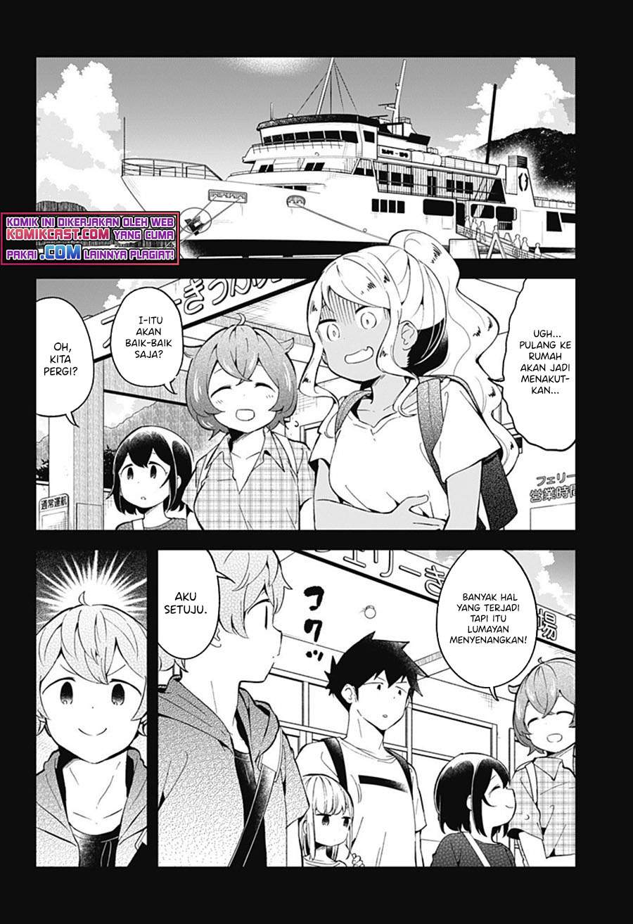 Aharen-san wa Hakarenai Chapter 87