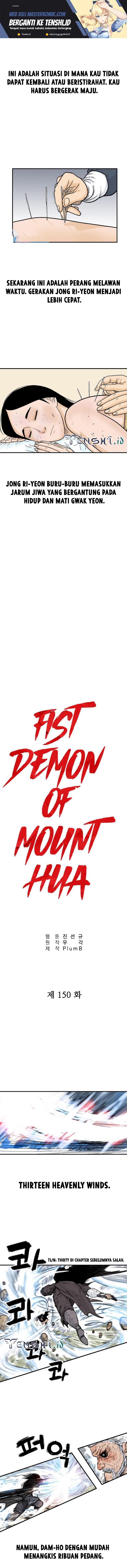 Fist Demon of Mount Hua Chapter 150