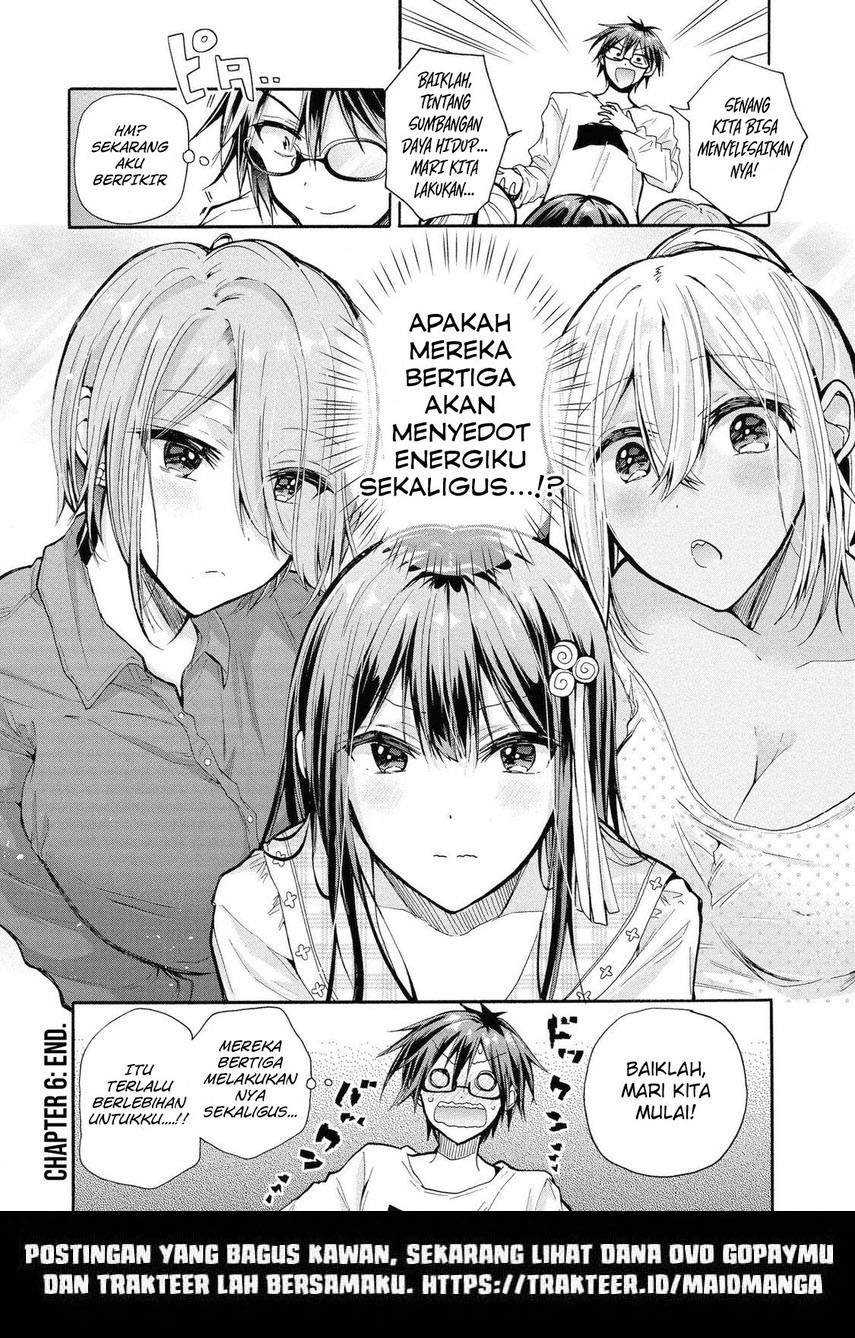 Sanshimai ga Ore wo Yuuwaku Shite Kuru Chapter 6