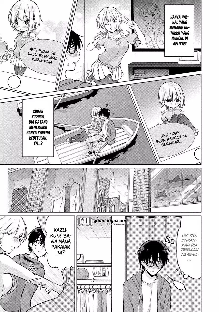 Satou-kun wa Nozoteiru. ~Kami-sama Appli de Onnanoko no Kokoro o Nozoitara Do XX datta Chapter 03