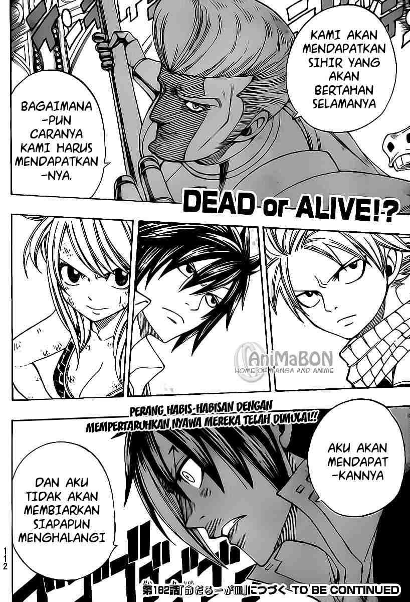 Fairy Tail Chapter 181