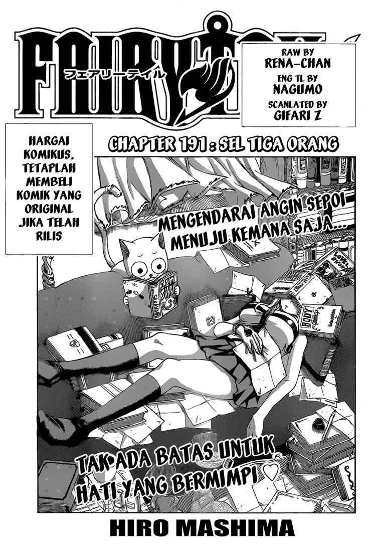 Fairy Tail Chapter 191