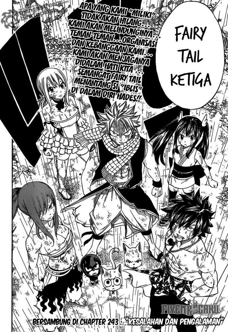 Fairy Tail Chapter 242