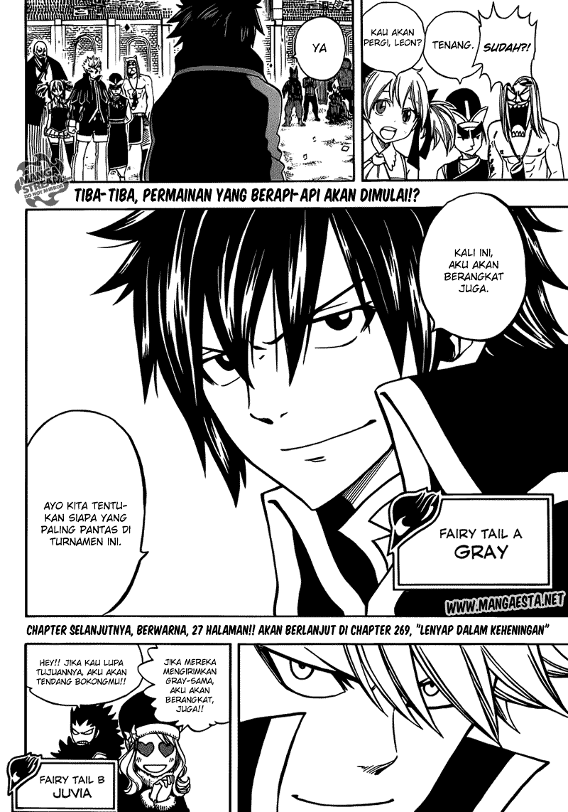 Fairy Tail Chapter 268