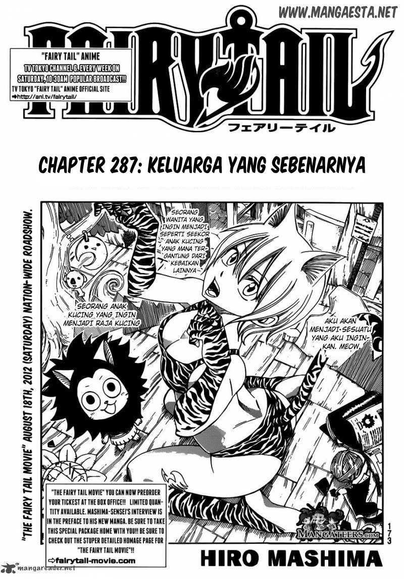 Fairy Tail Chapter 287